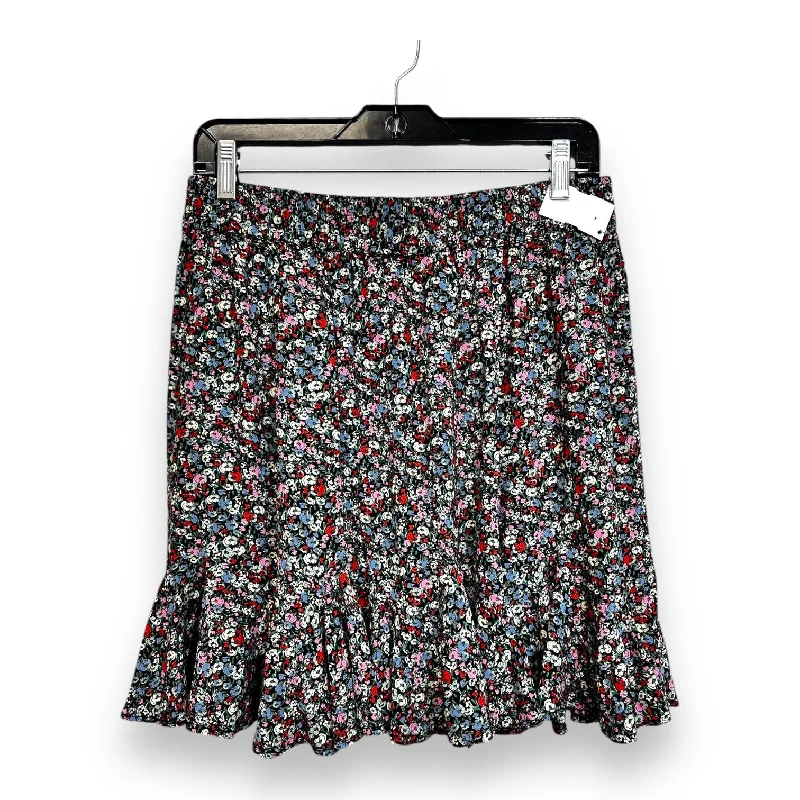 women's midi skirtsSkirt Mini & Short By Loft In Floral Print, Size: M