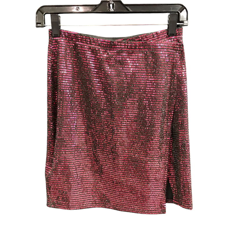 women's elastic waist skirtsSkirt Mini & Short By SINCERELY JULES In Pink, Size: S